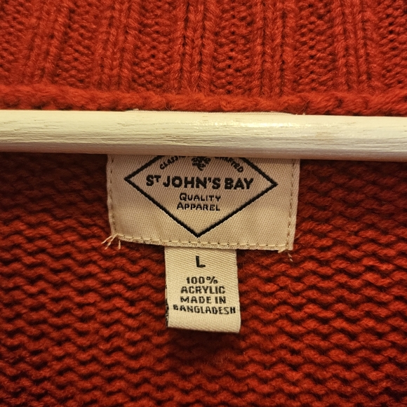 St John's Bay Button Down Sweater - Picture 5 of 5